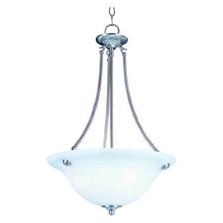 Maxim Malaga 3-Light Invert Bowl Pendant 2682FTSN